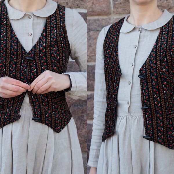 Green Corduroy Vest
