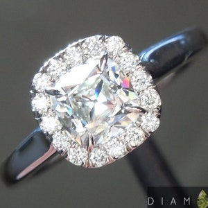 0.72ct G SI1 Old Mine Brilliant Diamond Ring R5960