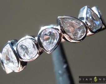 0.93ctw Faint Pink Diamond Ring R9200
