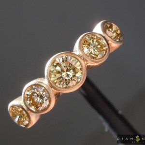 1.16ctw Yellow Round Brilliant Diamond Ring R10179