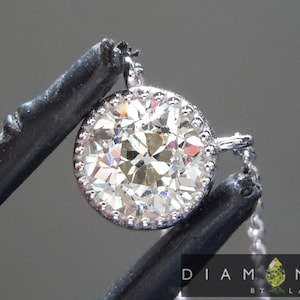 0.58ct L SI1 Old European Brilliant Diamond R9859