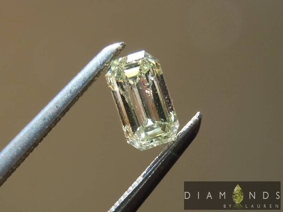 天然ダイヤモンド リング エメラルドカット 計0.698ct エメラルド エメラルドカットダイヤモンドリング EM 0.80ct D
