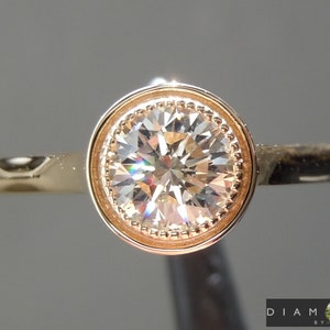 0.54ct O-P VS1 Round Brilliant Diamond Ring R4005