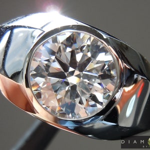 2.46ct E SI1 Runder Brilliant Labor Diamant Ring R10316