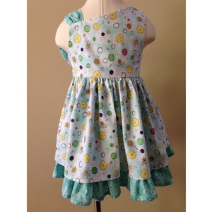 Cutie Bow Dress PDF Sewing Pattern and Tutorial, Sizes 3 8 Girls ...