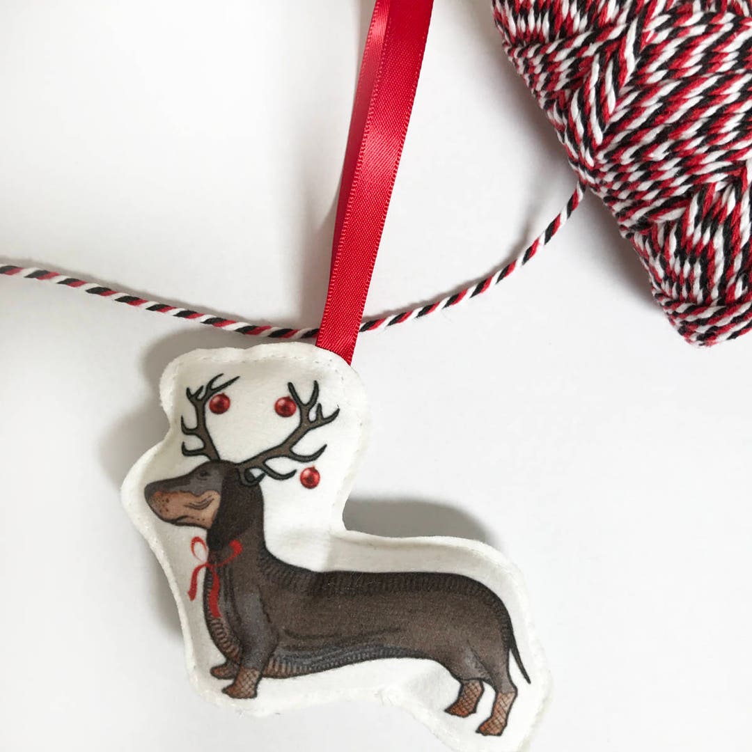 Sausage Dog Christmas Tree Decoration Dog Christmas Tree Etsy