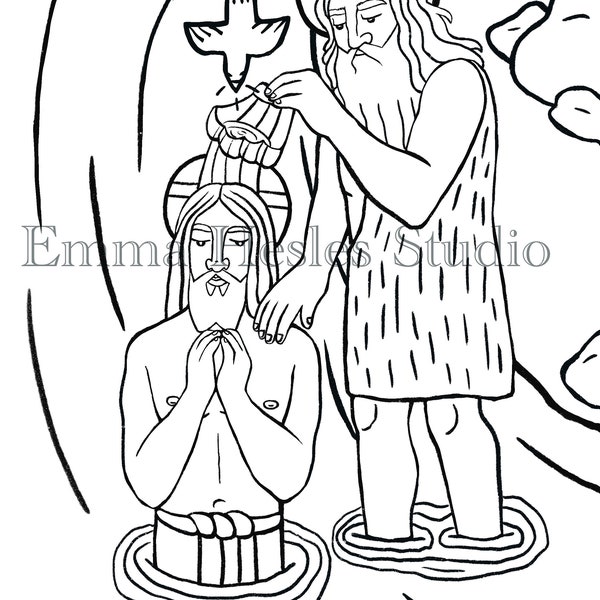 The Luminous Mysteries of the Rosary Coloring Pages