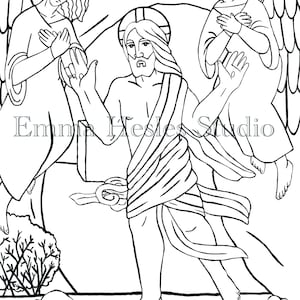 Coloriage Les Mystères Glorieux du Rosaire