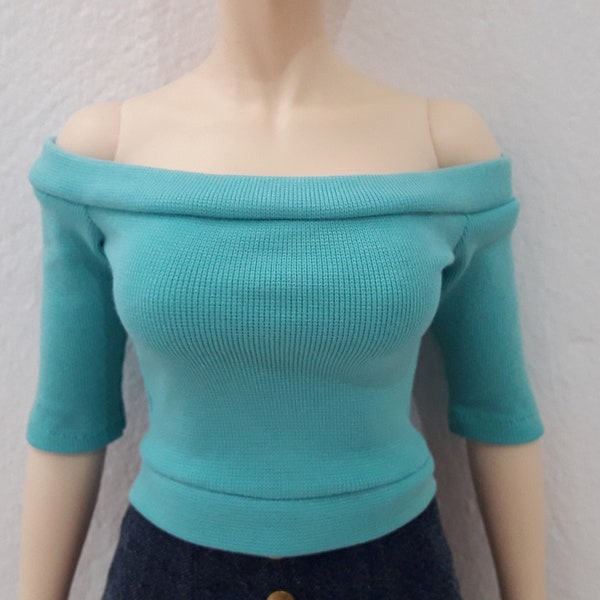 Pattern BJD Iplehouse SID SD Off Shoulder Crop Top | Cool Basics Series