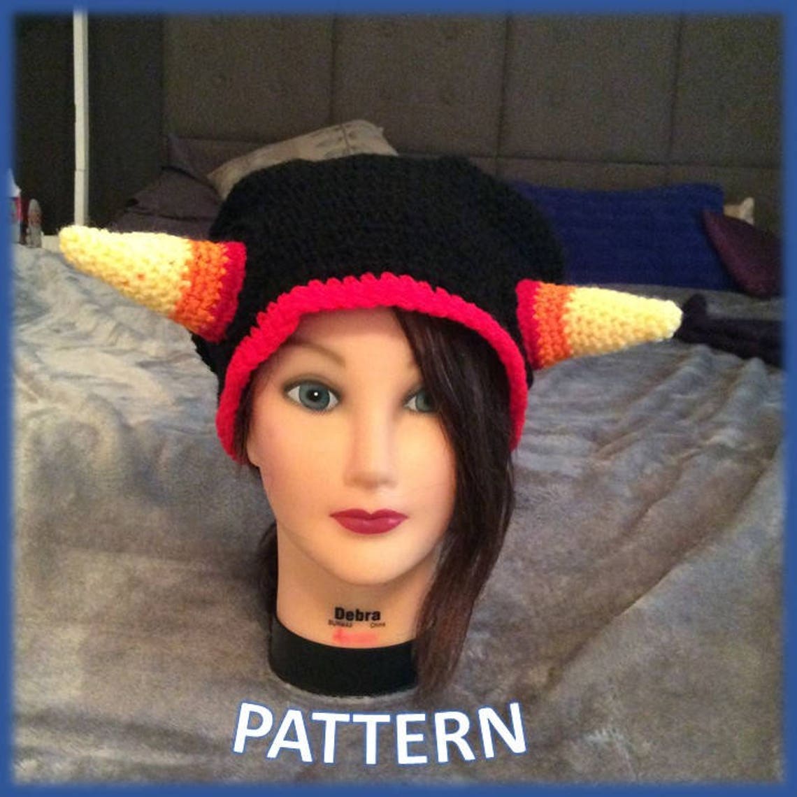 Libra Candy Corn Horns Hat Crochet Pattern Etsy