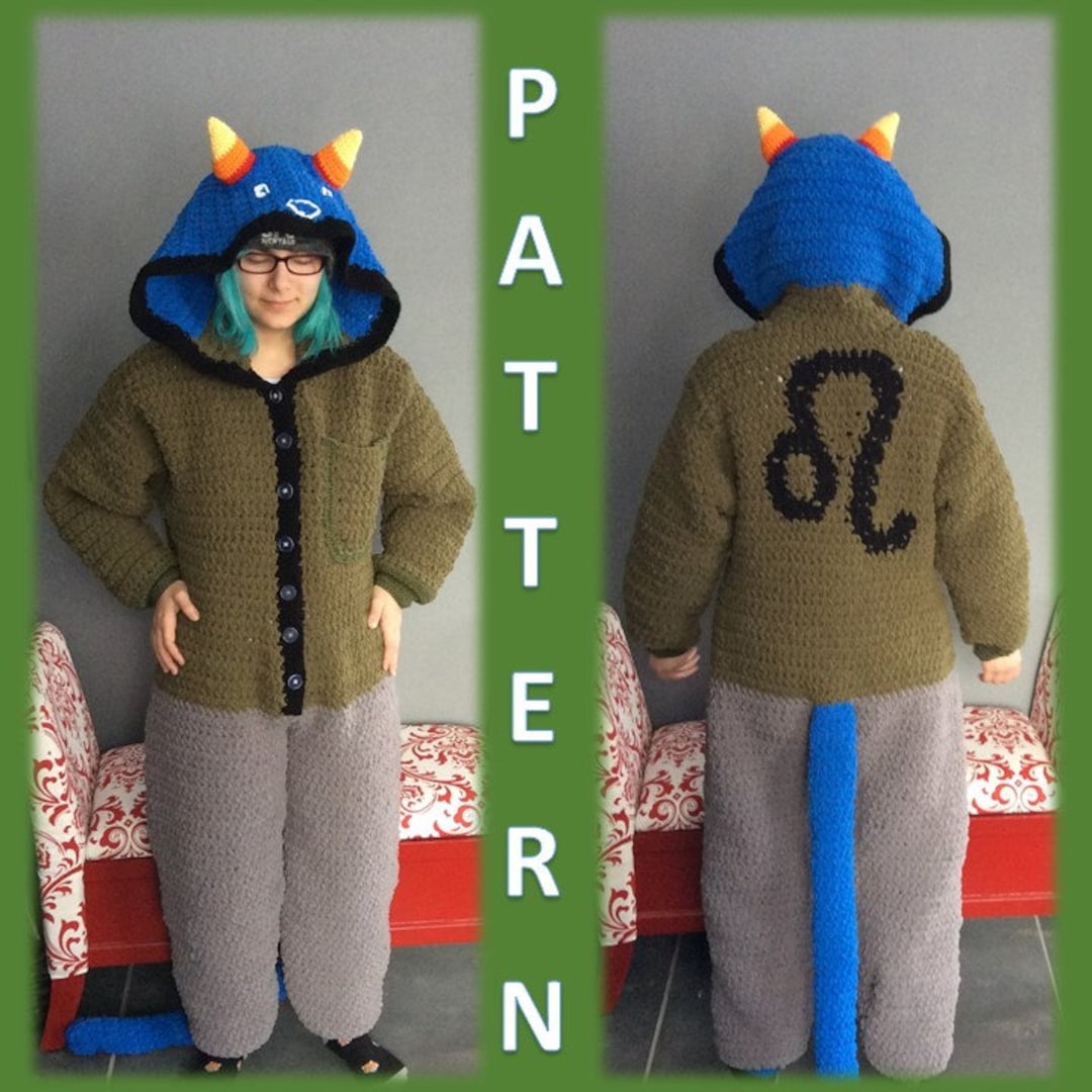 Buy Leo Adult Onesie Crochet Pattern Online in India