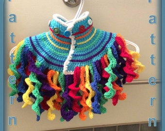 Colorful Winter Collar Crochet Pattern
