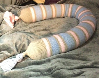 Body Pillow Crochet pattern with Slipcovers