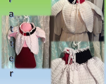 Harlequin Collar Crochet Pattern