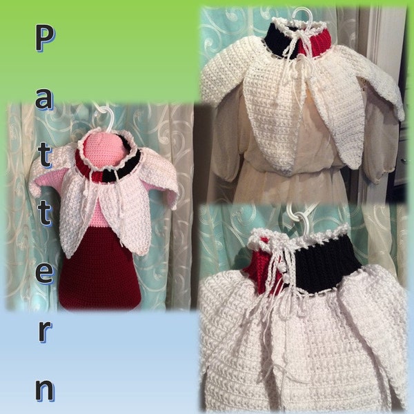 Harlequin Collar Crochet Pattern