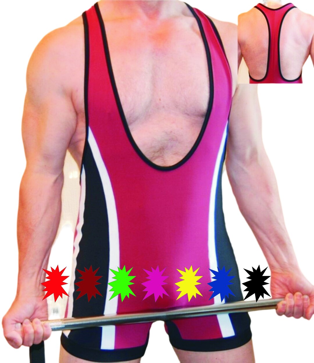 Wrestling Singlet. Pro Wrestling Gear. Custom Made. Etsy
