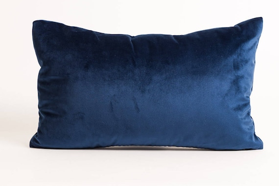 Blue Velvet Lumbar Pillow Cover Dark Blue Velvet Pillow Etsy Beauteous Joann Fabric Pillow Inserts Blue Velvet Lumbar Pillow Cover Dark Blue Velvet Pillow Etsy Beauteous Joann Fabric Pillow Inserts