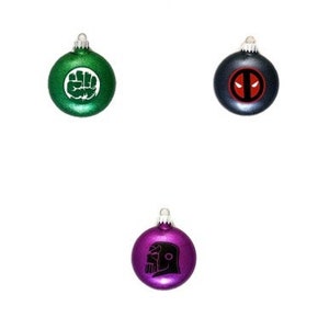 Marvel Super Hero Ornaments Super Hero Glitter Ornaments Marvel Comics Ornaments Super Hero Gifts Infinity Wars Ornaments Avengers Ornament image 3