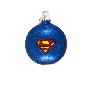 Justice League SET OF 6 Ornaments Super Hero Set of Ornaments DC Comics Set of Ornaments SuperHero Gift Superhero Set of 6 Ornaments image 2