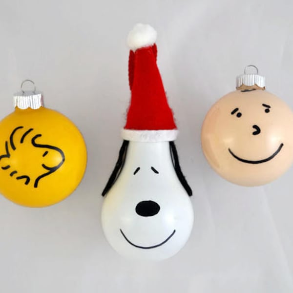 Snoopy Ornament Etsy