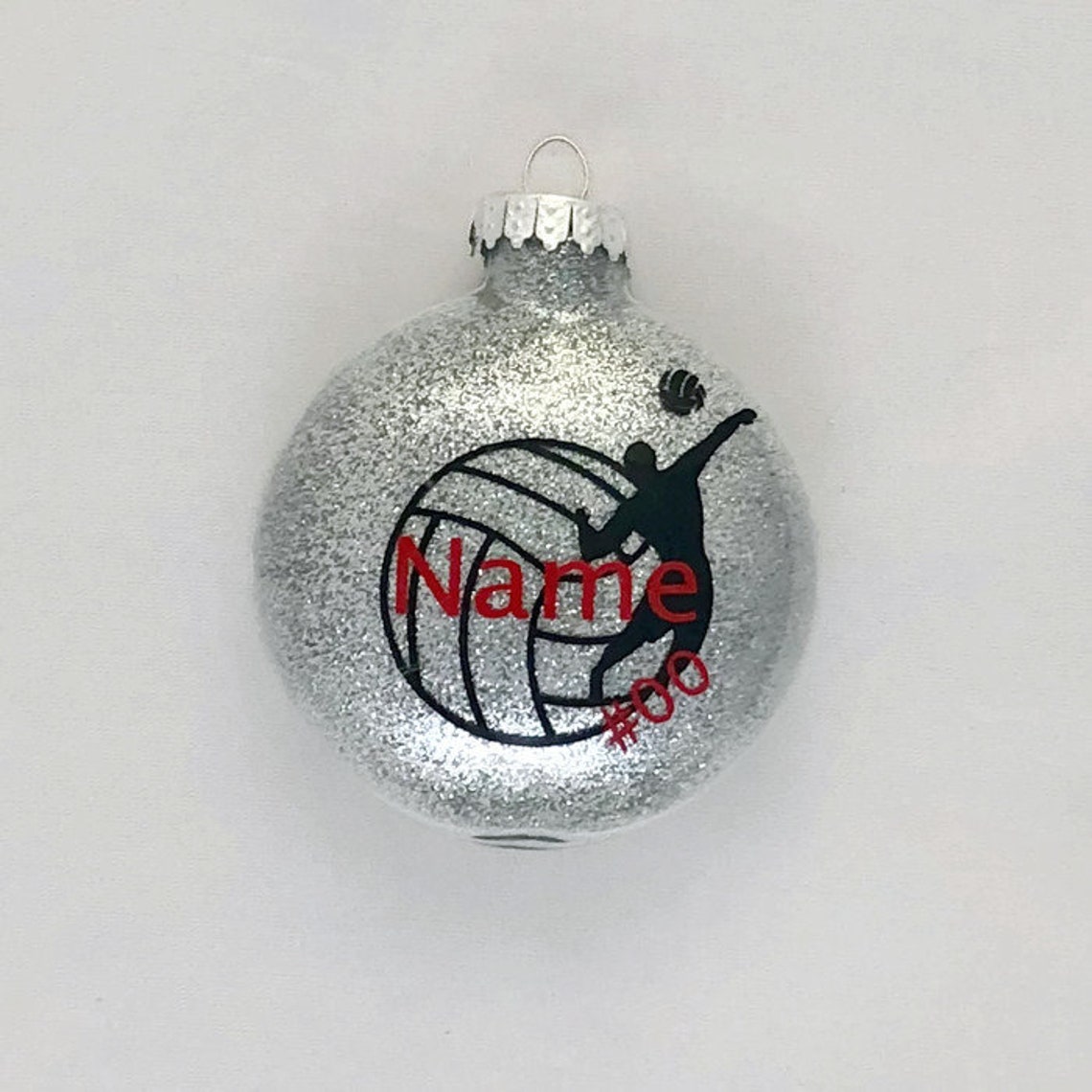 Volleyball Player Ornament Personalized Volleyball Player Etsy