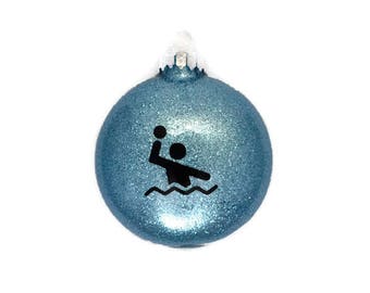 Water Polo Ornament - Personalized Water Polo Ornament - Water Polo Player Gift - Water Polo Coach Gift - Water Polo Team Gift - Water Polo
