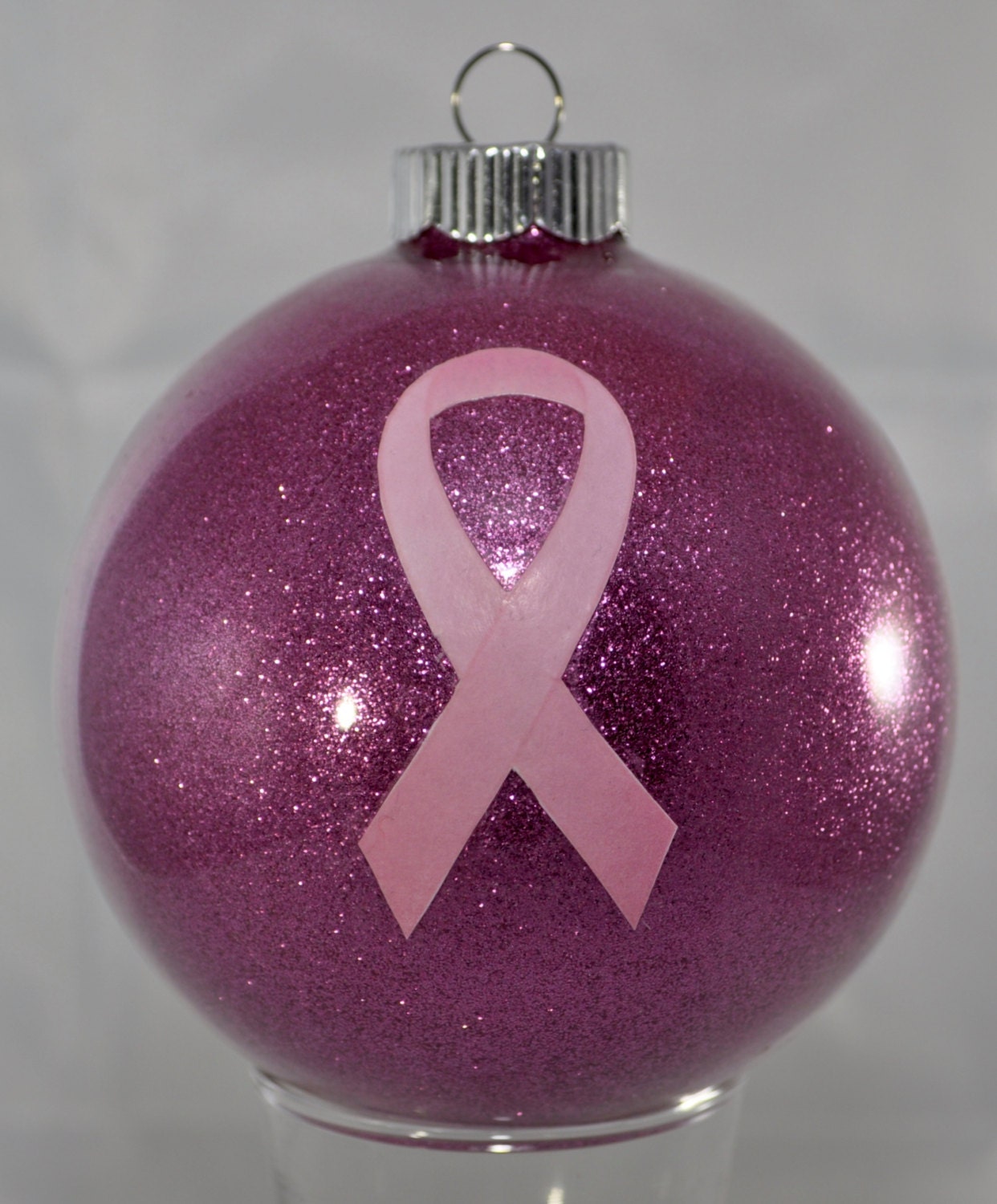 Breast cancer christmas decorations Clearance