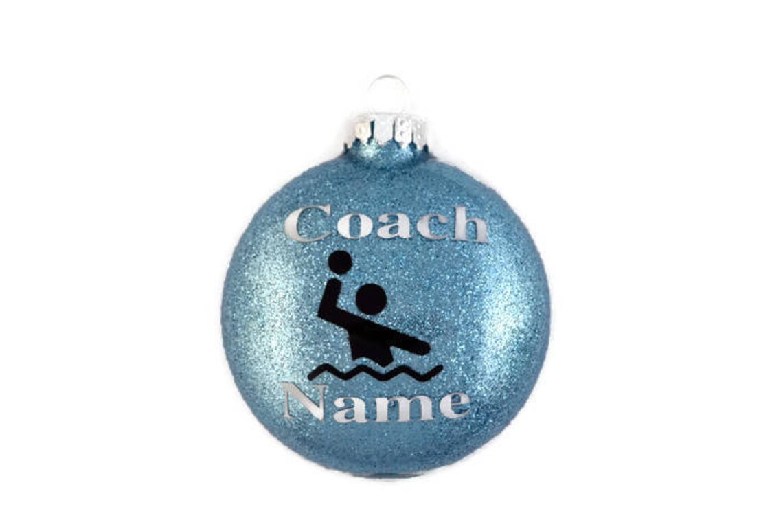 Water Polo Ornament Personalized Water Polo Ornament Water Etsy