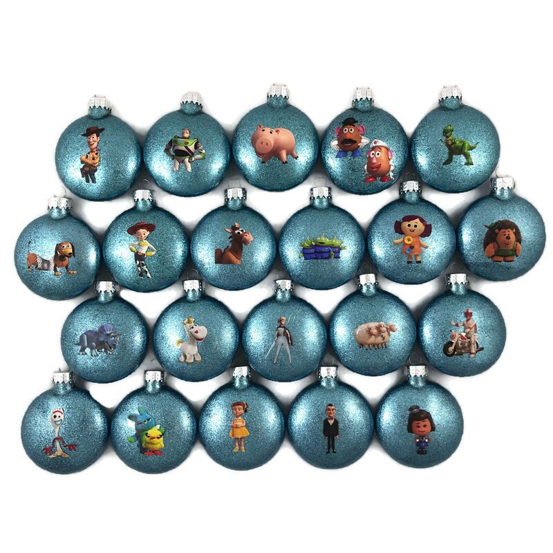 Toy Story 4 Forky Disney Pixar 6th of 10 Ornaments