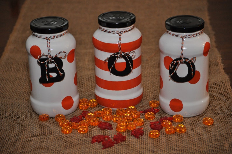 Halloween Boo Jars Halloween Jars Boo Jars image 2