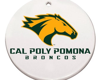 Cal Poly Pomona Ornament Cal Poly Ornament Custom College Ornament Cal Poly Christmas Ornament CSU Cal Poly Christmas Ornament