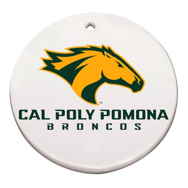 Cal Poly Pomona Ornament Cal Poly Ornament Custom College Ornament Cal Poly Christmas Ornament CSU Cal Poly Christmas Ornament