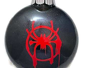 Miles Morales Ornament Spider-Verse Spidey Ornament Miles Morales Spider Verse Super Hero Ornament Spiderman Super Hero Gifts Amazing Spidey