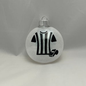 Referee Ornament Referee Gift Personalized Referee Christmas Ornament Referee Christmas Keepsake Referee Keepsake Ornament Umpire Ornament