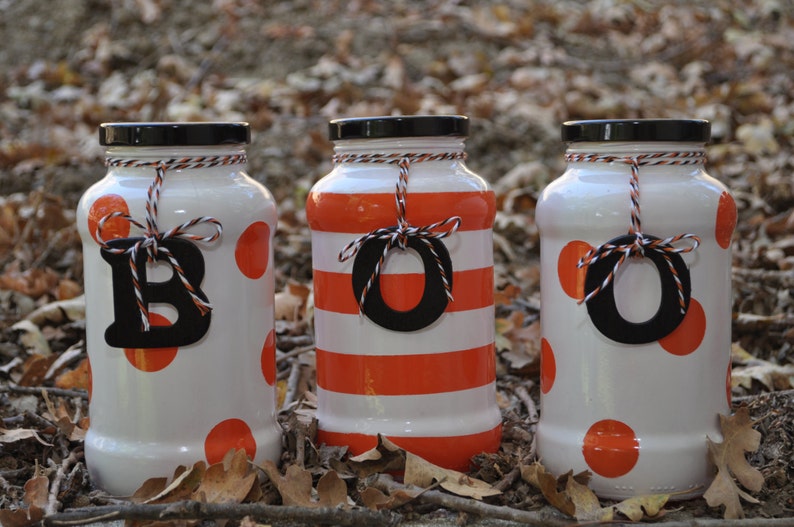 Halloween Boo Jars Halloween Jars Boo Jars image 1