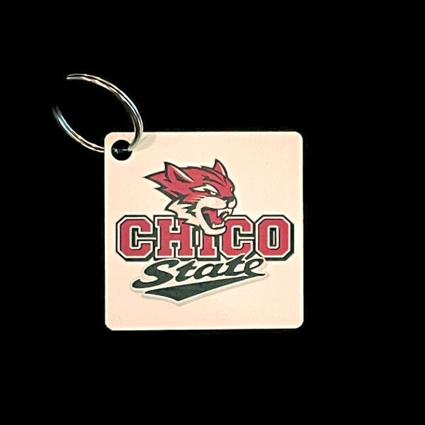 CSU Chico Keychain California State University Chico Keychain Personalized Keychain Chico State Keychain Personalized College Keychain Chico