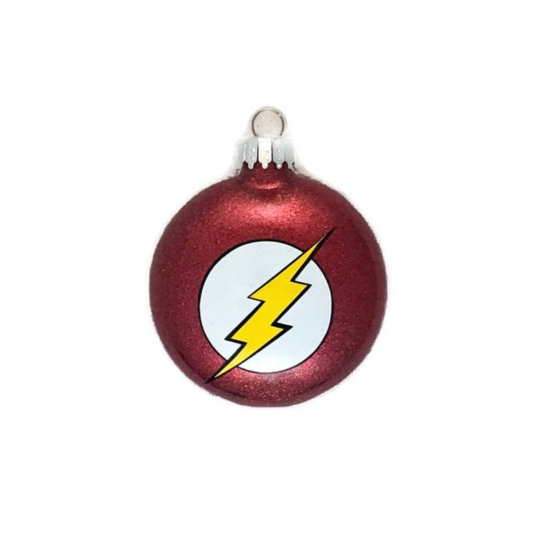 Justice League SET OF 6 Ornaments Super Hero Set of Ornaments DC Comics Set of Ornaments SuperHero Gift Superhero Set of 6 Ornaments image 6