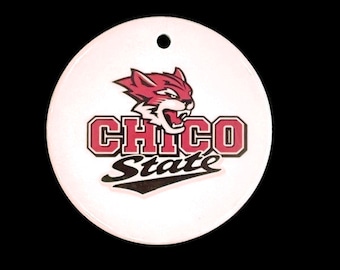 Cal State Chico Ornament CSU Chico Ornament Chico State Ornament Custom College Ornament Chico Christmas Ornament Chico State Christmas