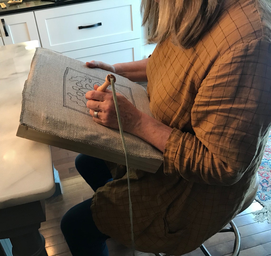 Punch Needle Gripper Frame Table Top or Lap Great for Etsy