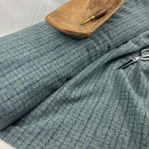 Yardage AEGEAN SEA Wool Fabric by the Yard ~ Medium to Heavy weight 16oz. yard ~  58&quot; Wide