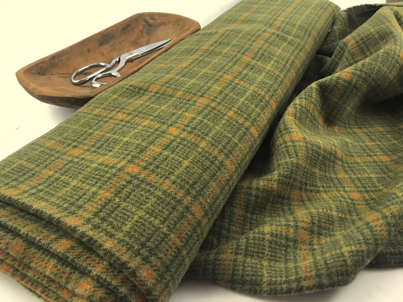 100 Wool Fabric by the Yard Medium Weight 60 Wide Etsy