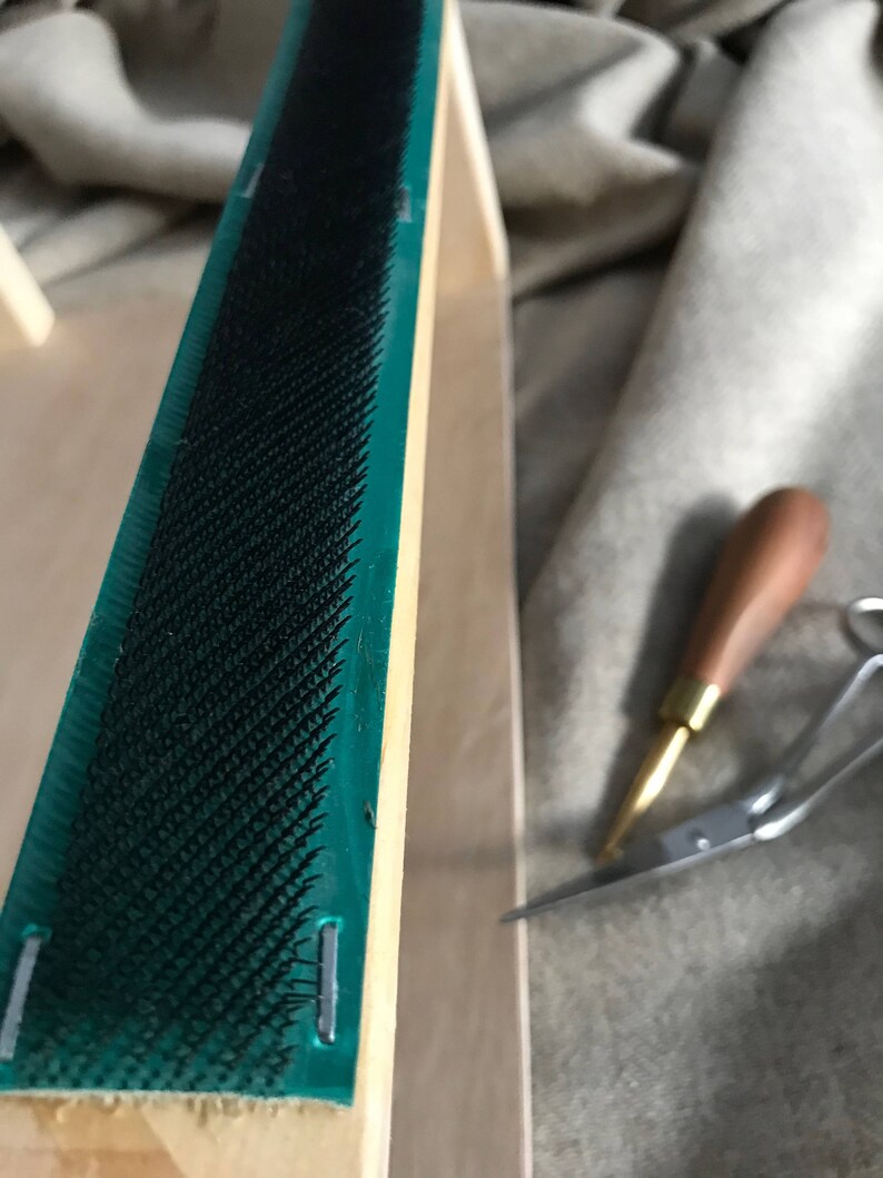 Gripper Lap Frame Used for Rug Hooking or Punch Needle. Great Etsy