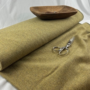 Wool Fabric by the Yard ~ Medium to Heavy weight 16oz. yard ~  58" wide. Color: MOSS