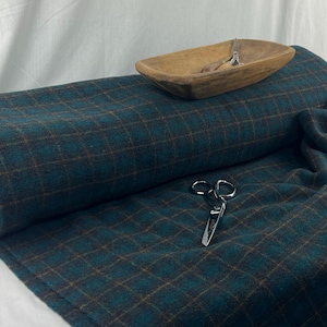 Yardage CISSIE YOUNG&#39;S Wool Fabric by the Yard ~ 100 percent wool - Medium weight 16 oz. yard ~  58&quot; Wide