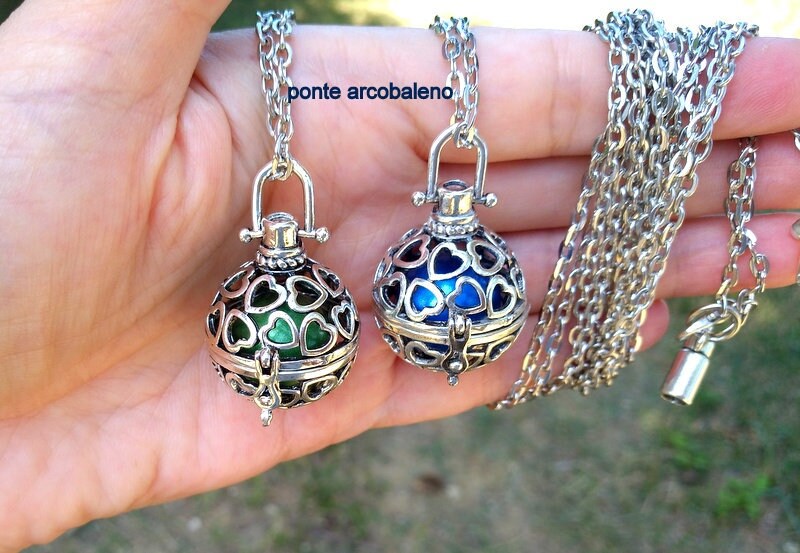 Collana chiama angeli/ richiamo degli angeli/ bola messicana/ | Etsy