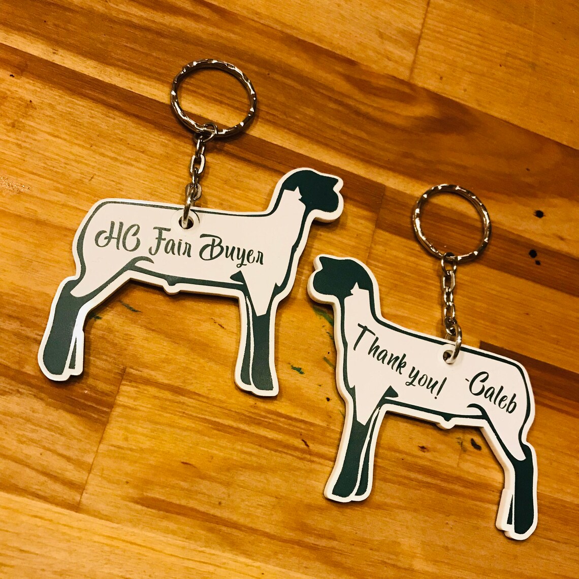 Livestock Sale Buyer's Appreciation Gift Keychain Etsy