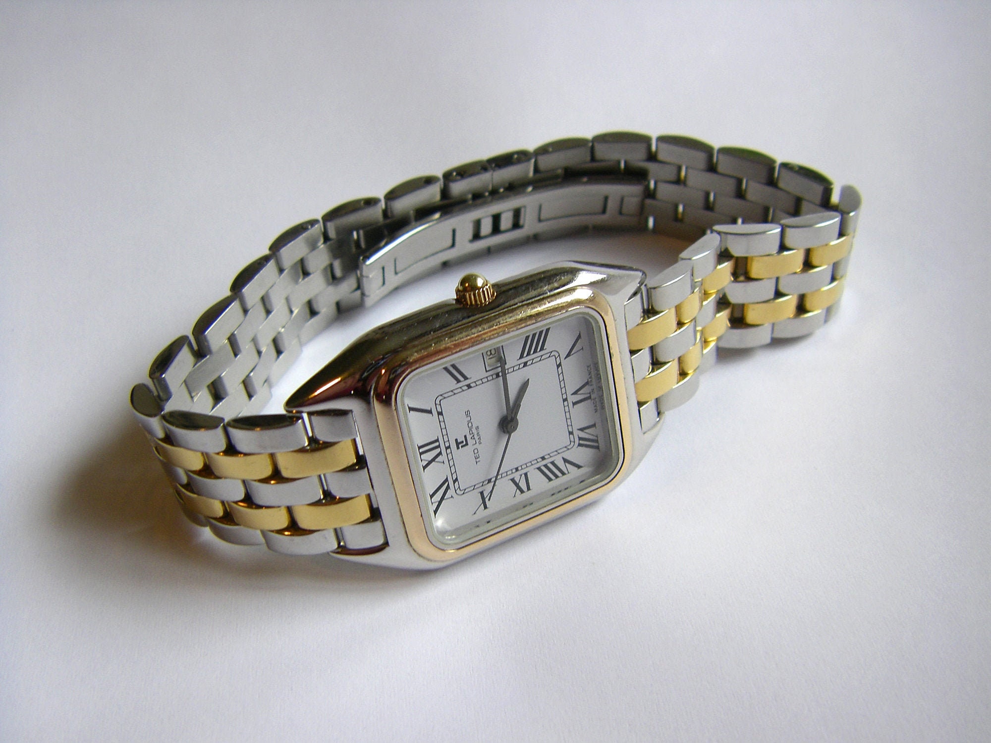 vino Acurrucarse Coincidencia 1980 Ted Lapidus Paris 18K GP y reloj tanque pulsera de acero - Etsy España vino Acurrucarse Coincidencia 1980 Ted Lapidus Paris 18K GP y reloj tanque pulsera de acero - Etsy España