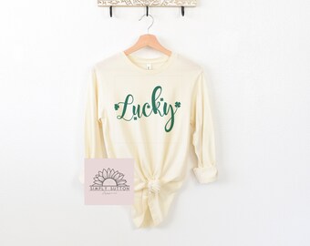 Lucky| Lucky Vibes | St patty Shirts | Lucky | Unisex Lucky Vibes Shirt
