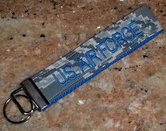 U. S. Air Force ABU Military Camo Keychain