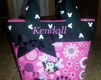 Minnie  Personalized "Mini" Little Girl Toddler Purse